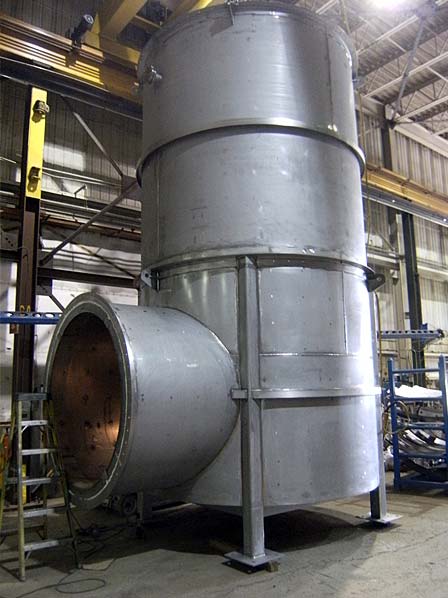 Fabrication of Silencer Elbows for Natural Gas Projects in Venezuela and Dubai 